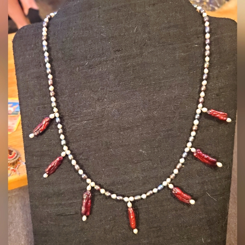 Handmade Freshwater Pearl Necklace